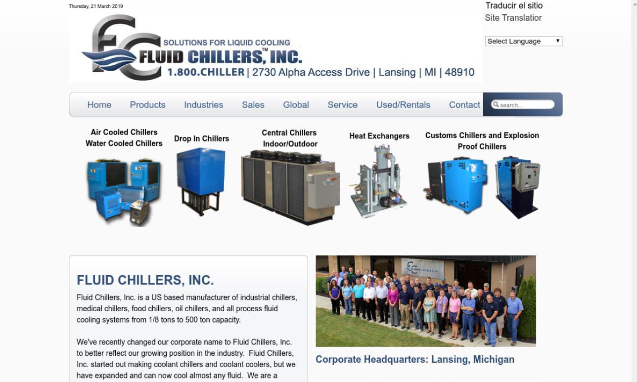 Fluid Chillers, Inc.